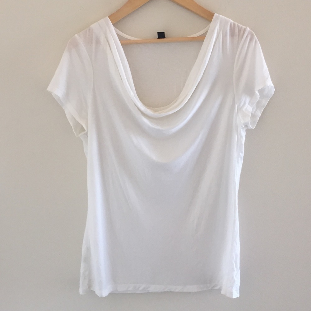 Ann Taylor cowl neck tee